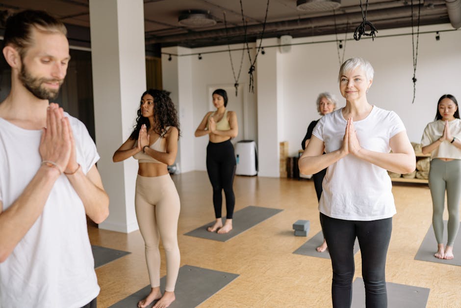 Article Image for Online Yoga for stress releif